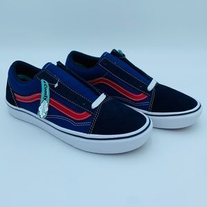 VANS COMYCUSH OLD SKOOL Navy Blue / Red